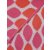ZWILLINGSHERZ Dreieckstuch TROPFEN mit Baumwolle - Pink-Orange
