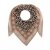 ZWILLINGSHERZ Dreieckstuch MICHA mit Baumwolle -  Beige