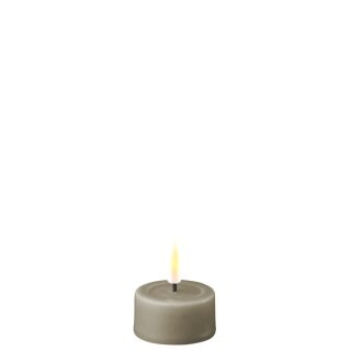 2er Set Teelichter 4,1 x 2,1 cm - Sand