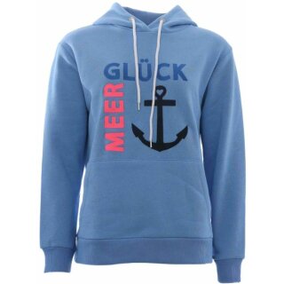 ZWILLINGSHERZ Hoodie KOORDINATEN - Blau