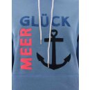ZWILLINGSHERZ Hoodie KOORDINATEN - Blau