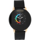 OOZOO Smartwatch BLACK/ROS&Eacute; Silikon