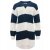 ZWILLINGSHERZ Cardigan KATJA - Blau-Weiß