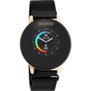OOZOO Smartwatch BLACK/ROS&Egrave; Metall