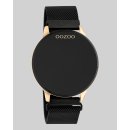 OOZOO Smartwatch BLACK/ROS&Egrave; Metall