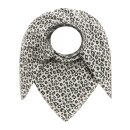 ZWILLINGSHERZ Viereckstuch aus Musselin LEO - Beige