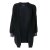 BLACK COLOUR Cardigan mit Glitzerdetails am Ärmelbund - Black