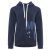 ZWILLINGSHERZ Hoodie PAIELLETTE MOIN - Dunkelblau XXL
