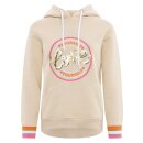 ZWILLINGSHERZ Hoodie LOVE YOURSELF - Beige M