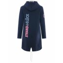 ZWILLINGSHERZ Hoodiemantel STRANDGLÜCK & MEER - Dunkelblau