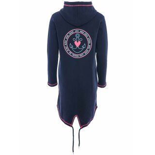 ZWILLINGSHERZ Hoodiemantel LIEBLINGSPLATZ