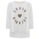 ZWILLINGSHERZ Shirt LOVED - Taupe