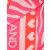 ZWILLINGSHERZ Dreieckstuch ZEBRA LOVE - Pink-Orange