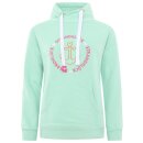 ZWILLINGSHERZ Sweater "Strandglück Herz" - Mint