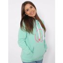 ZWILLINGSHERZ Sweater "Strandglück Herz" - Mint