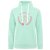 ZWILLINGSHERZ Sweater "Strandglück Herz" - Mint