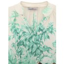 ZWILLINGSHERZ Bluse "Farbige Leopardenwelt" - Mint
