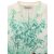 ZWILLINGSHERZ Bluse "Farbige Leopardenwelt" - Mint