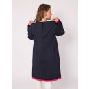 ZWILLINGSHERZ Hoodiejacke MONA - Dunkelblau L/XL