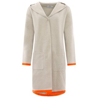 ZWILLINGSHERZ Hoodiejacke MONA - Beige