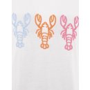 ZWILLINGSHERZ - T-Shirt "Lobster" - Mehrfarbig