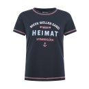 ZWILLINGSHERZ - T-Shirt "Heimat" - Blau