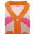 ZWILLINGSHERZ Strickjacke "Neon Herzen" - Beige