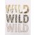 ZWILLINGSHERZ - T-Shirt "Wild Wild Wild" -  Weiß