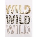 ZWILLINGSHERZ - T-Shirt "Wild Wild Wild" -  Weiß XXL