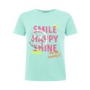 ZWILLINGSHERZ - T-Shirt "Smile Happy Shine" - Mint