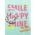 ZWILLINGSHERZ - T-Shirt "Smile Happy Shine" - Mint