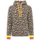 ZWILLINGSHERZ Hoodie "Leo Allover Neon Kante" -...