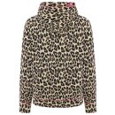 ZWILLINGSHERZ Hoodie "Leo Allover Neon Stickerei" S