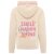 ZWILLINGSHERZ Hoodie "Paillette Smile" - Beige L
