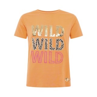 ZWILLINGSHERZ - T-Shirt "Wild Wild Wild" -  Orange