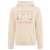 ZWILLINGSHERZ Hoodie "Paillette Love is all you need" - Beige XXL