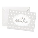 Doppelkarte FROHE WEIHNACHTEN