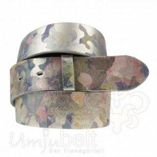 UMJUBELT Wechselgürtel für Wechselschnalle SPRINGTIME gold/bunt 95