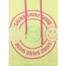 ZWILLINGSHERZ Hoodie "Smile Shine" - Lime
