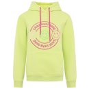 ZWILLINGSHERZ Hoodie "Smile Shine" - Lime L