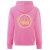 ZWILLINGSHERZ Hoodie "Always on the good side" - Neonpink S