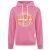 ZWILLINGSHERZ Hoodie "Always be happy" - Pink