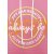 ZWILLINGSHERZ Hoodie "Always be happy" - Pink