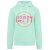 ZWILLINGSHERZ Hoodie "Always be happy" - Mint XL