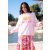 MISS GOODLIFE - Roundneck Double Namasté Sweatpullover - rose/neonorange/neonpink L / 40