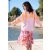 MISS GOODLIFE - Roundneck Double Namasté Sweatpullover - rose/neonorange/neonpink L / 40