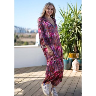 MISS GOODLIFE Dress Peacock Leo Power