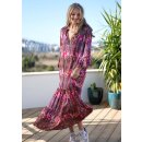 MISS GOODLIFE Dress Peacock Leo Power