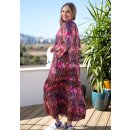 MISS GOODLIFE Dress Peacock Leo Power