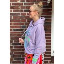 MISS GOODLIFE - Hoodie Namasté Mirror Strass - Velvet/Neongreen